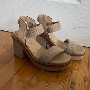 Chunky Nude Heel